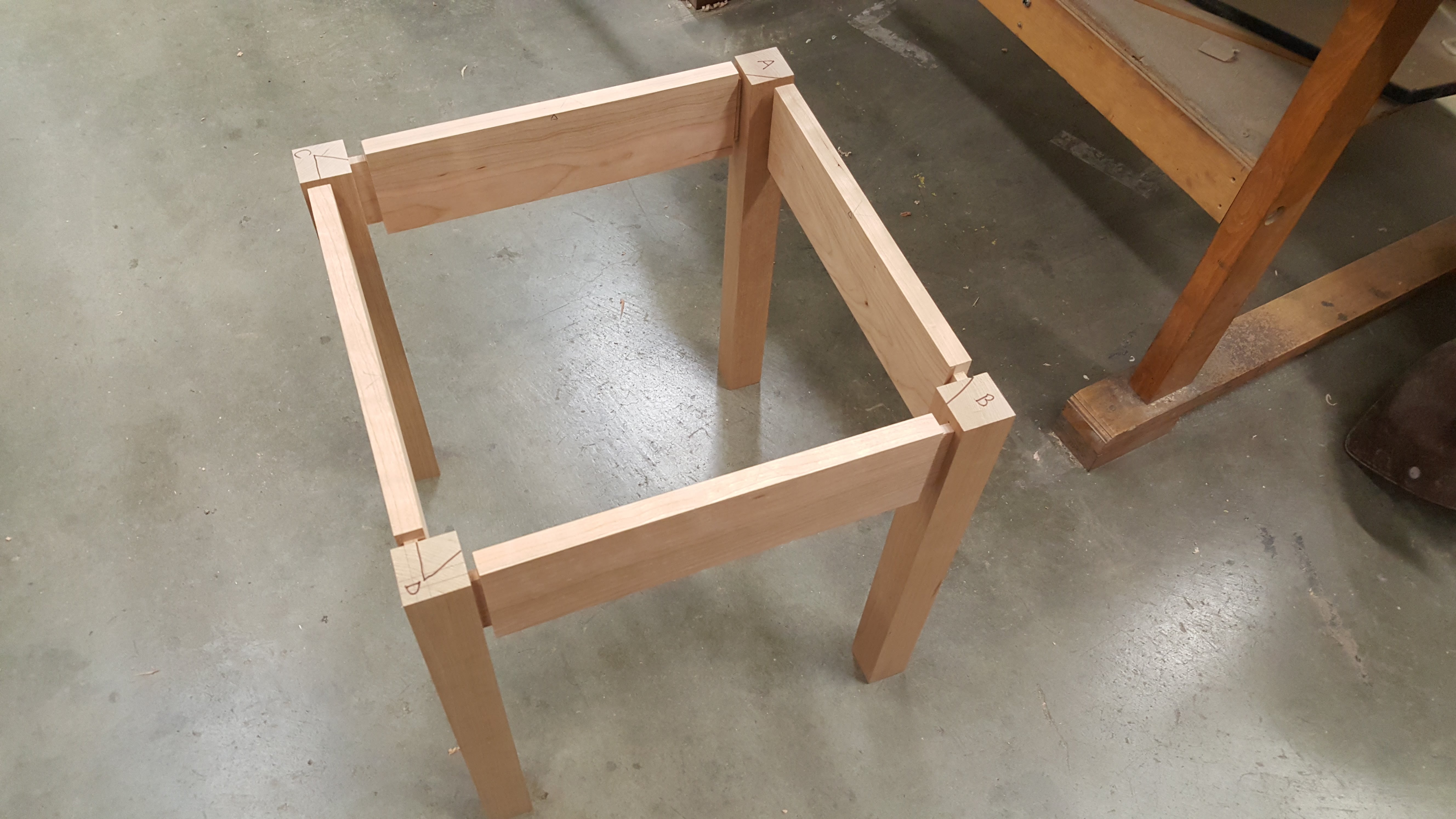 Crucible Wood Table woodworking project hero image.
