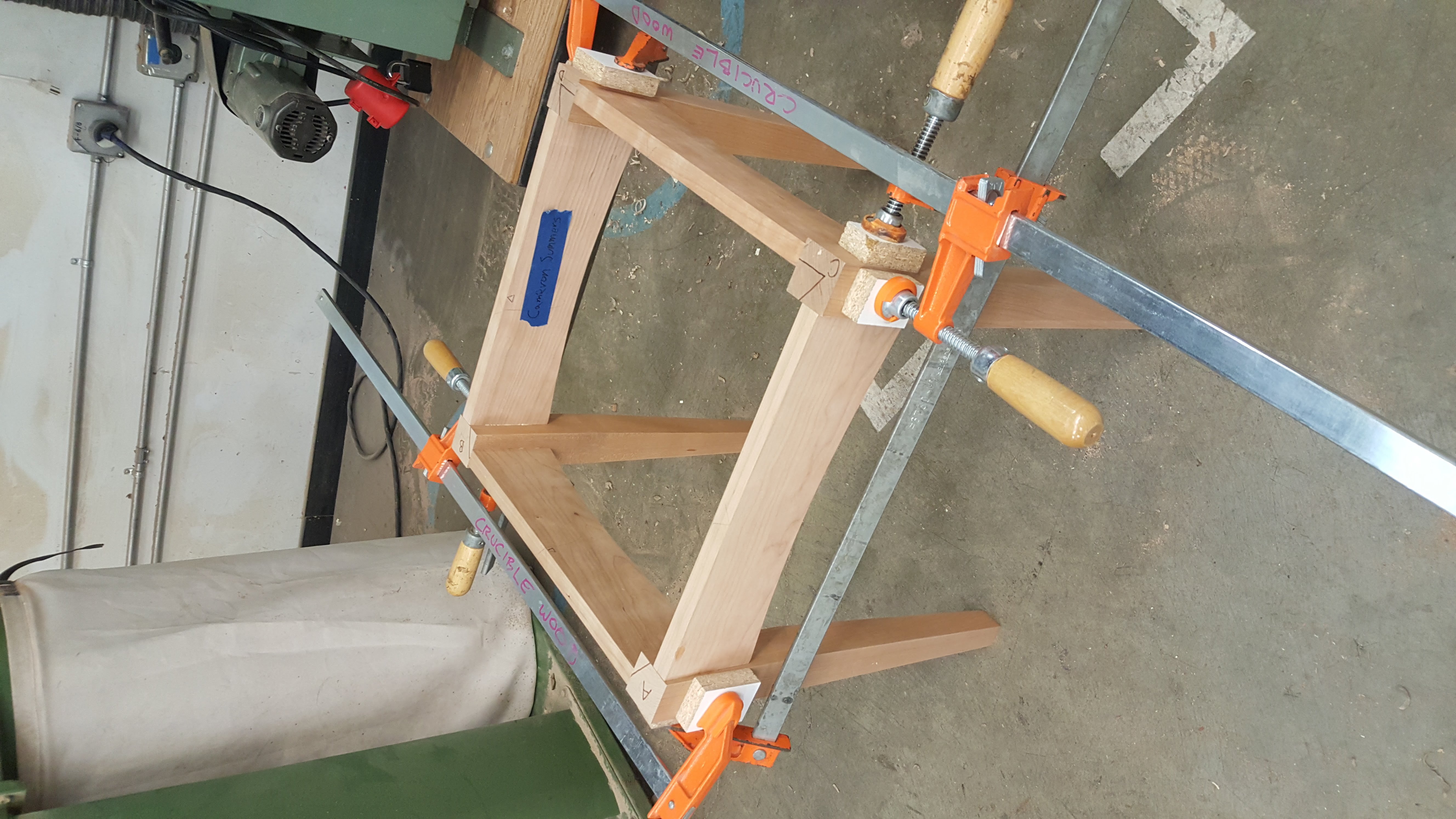 Crucible Wood Table photo 2.