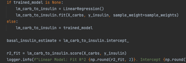 Code texture from InsuLearner development