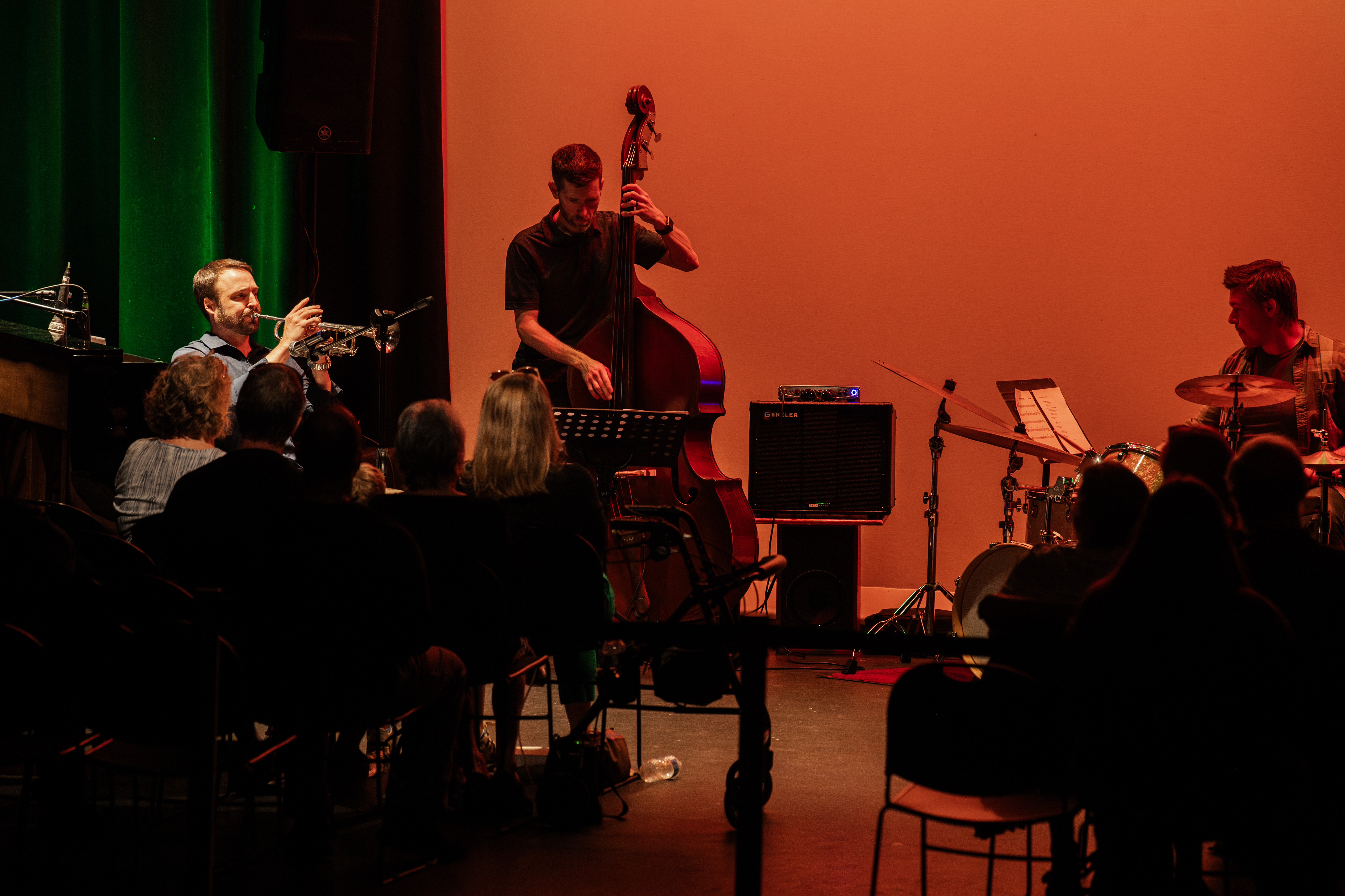 TechTet Hymnus full ensemble with audience, The Medium, Fayetteville