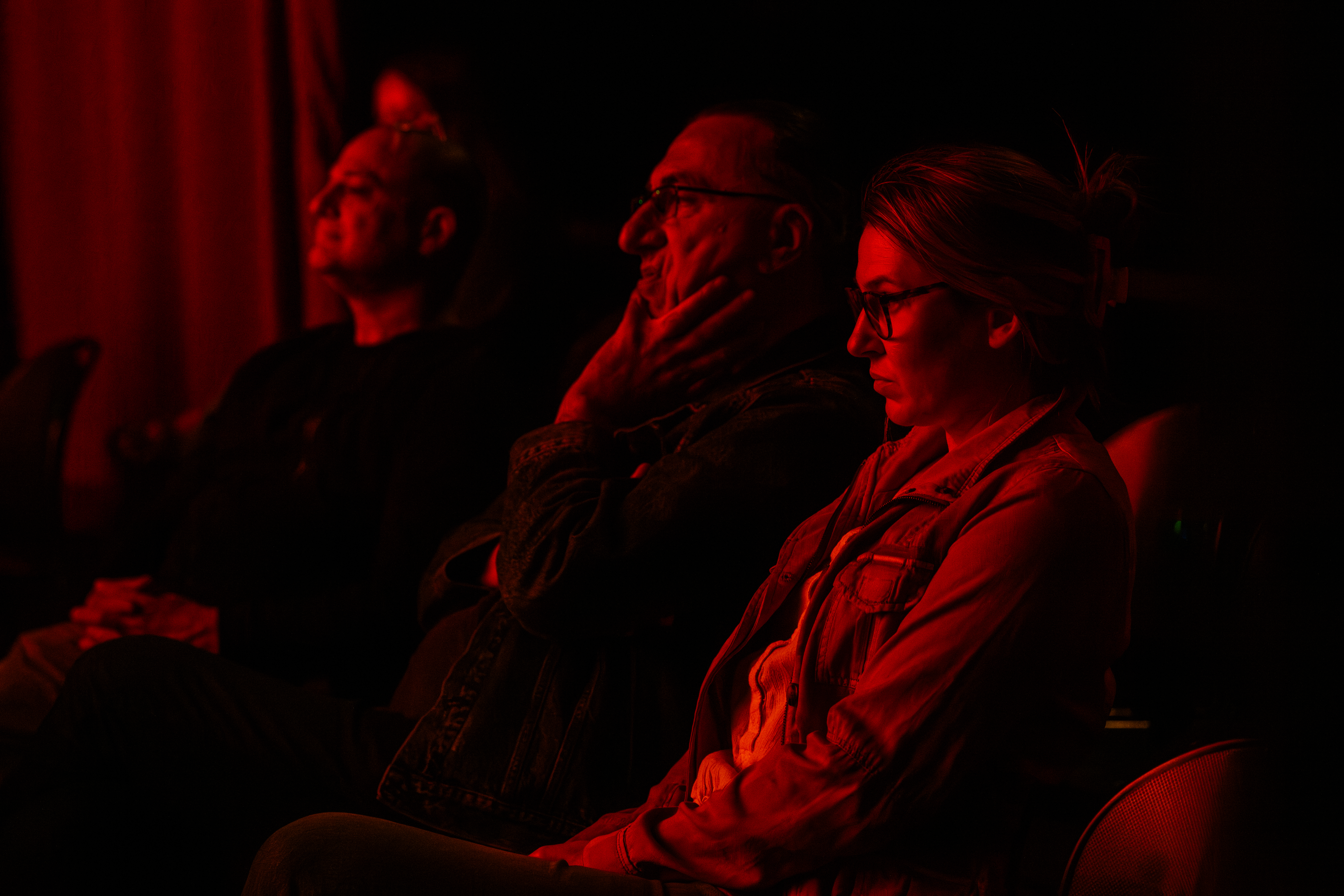 Audience listening at TechTet Hymnus performance